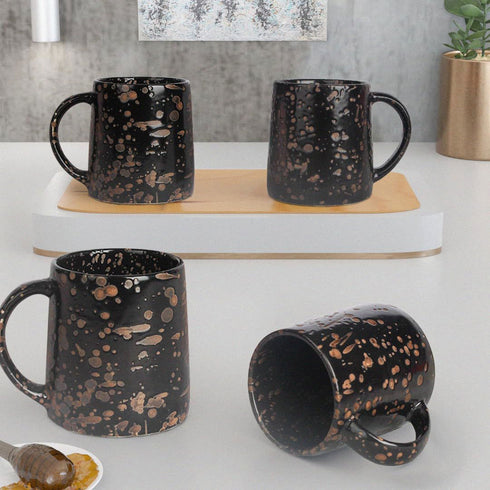 Speckle Ceramic Coffee Mug - Brown(Set of 6) - The Earth Store - Mug Set